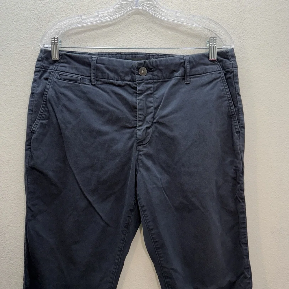 Paige Danford Chino Pants Mens 34 Navy Blue Casual Career Preppy 33x31.5